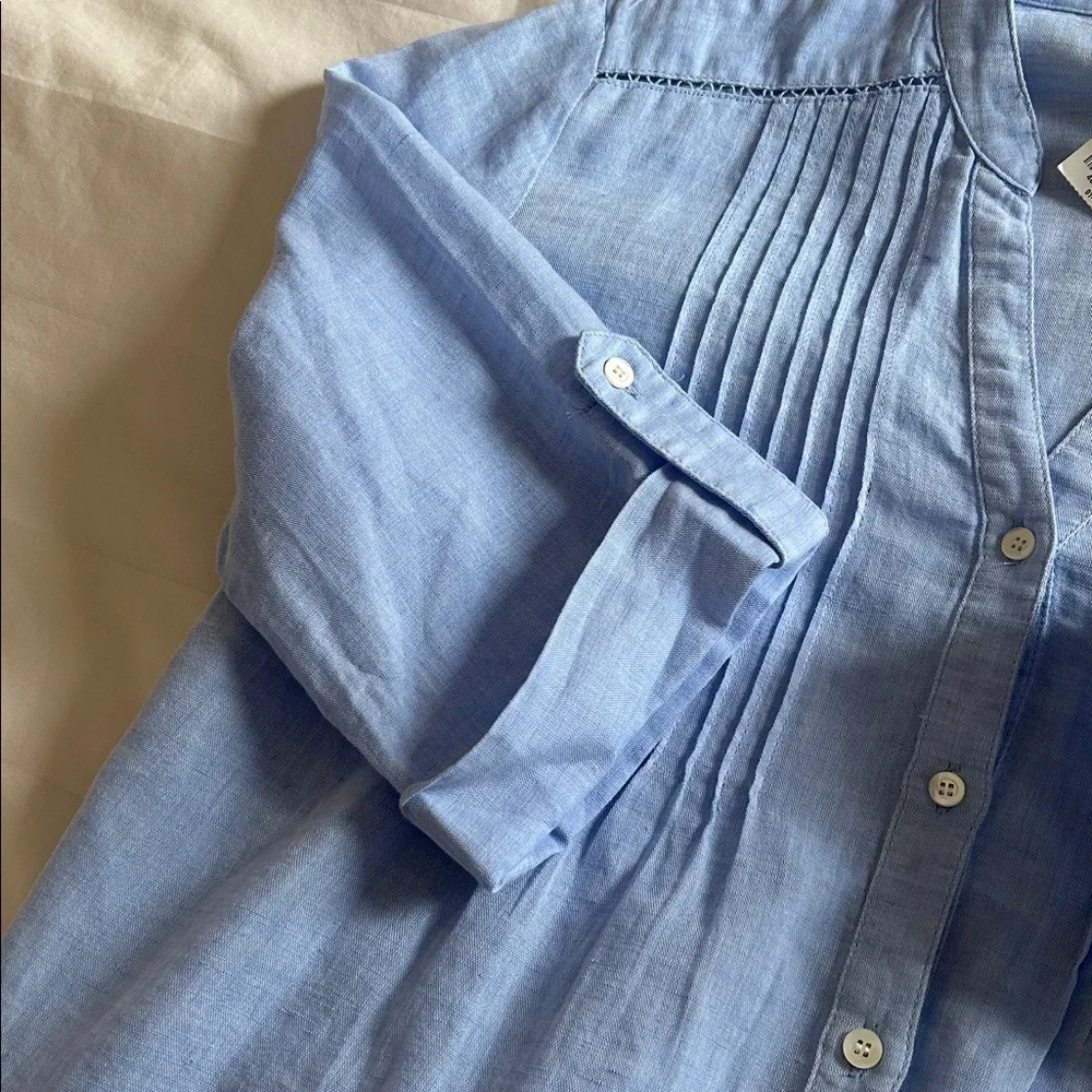 J.McLaughlin Rivierva Linen Cotton Shirt - Picture 6 of 9